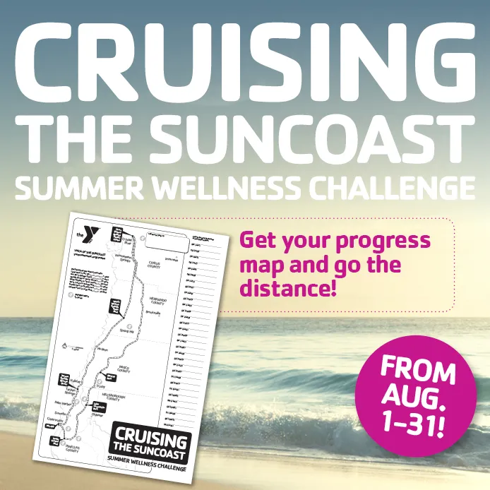 Wellness Challenge for the YMCA of the Suncoast Map