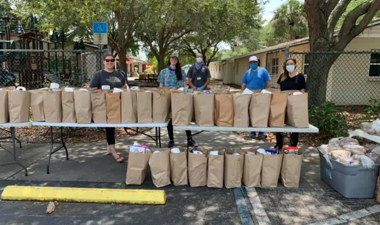 High Point YMCA helps community with food needs. 